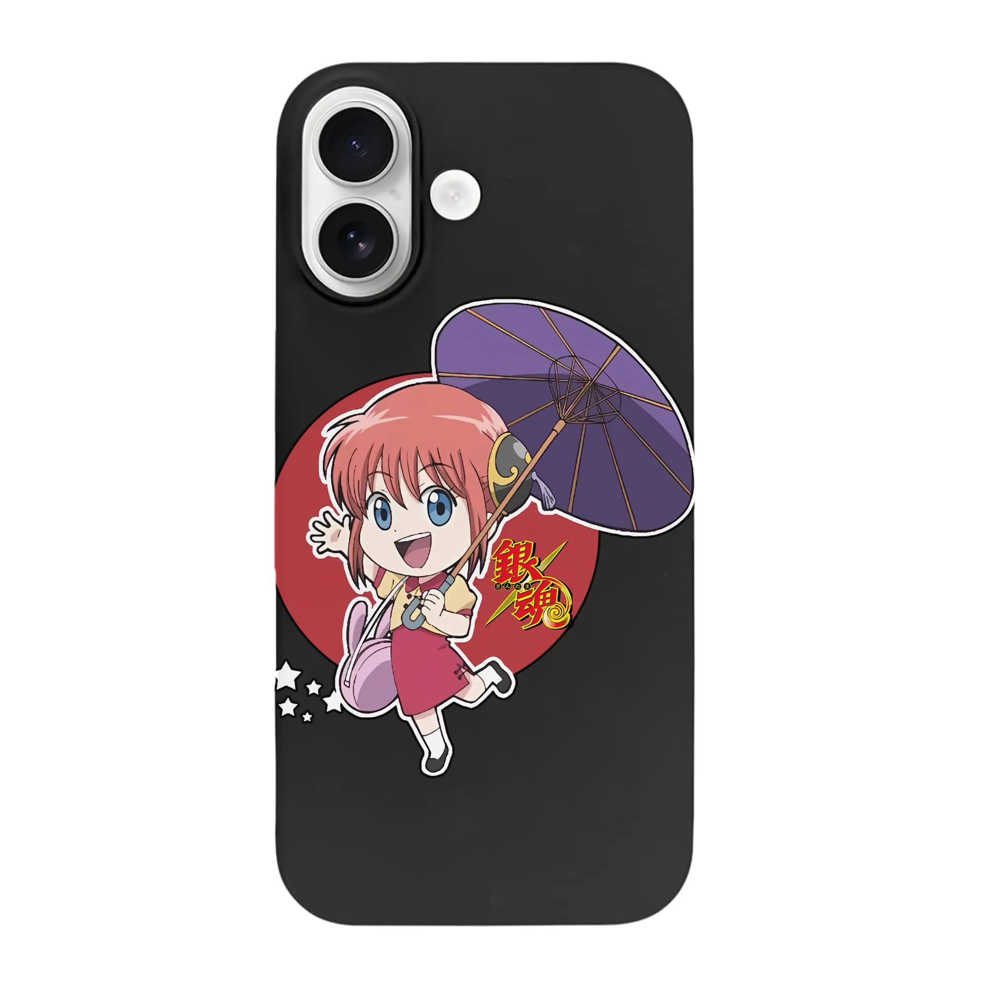 銀魂 グッズ 神楽 - iPhone 17 シリーズ シリコンケース 薄型 耐衝撃 指紋防止 ソフトタッチカバー 精密フィット 傷防止 保護ケース iPhone 17/17 Air/17 Pro/17 Pro Max 対応